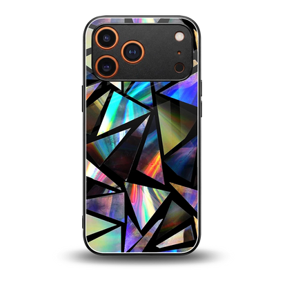 Shattered Luxe back phone cover | glass case for iphone 17 pro