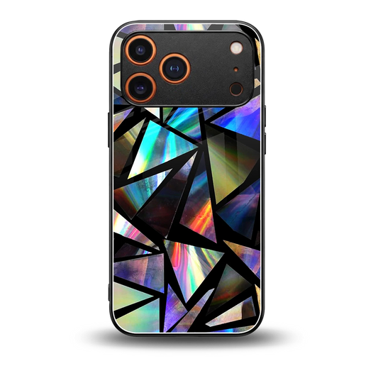 Shattered Luxe back phone cover | glass case for iphone 17 pro max