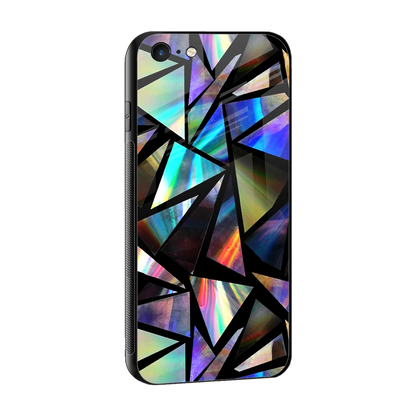 Shattered Luxe sleek iphone 6 cover with tempered glass back and TPU edges
