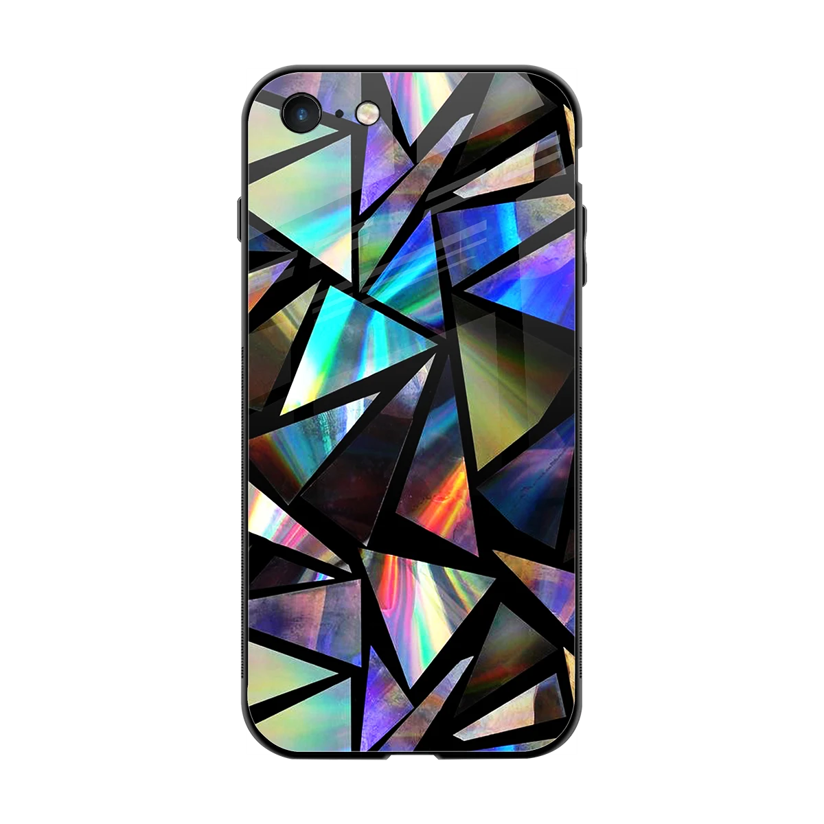 Shattered Luxe back phone cover | glass case for iphone 7