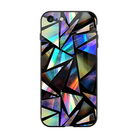 Shattered Luxe back phone cover | glass case for iphone 7