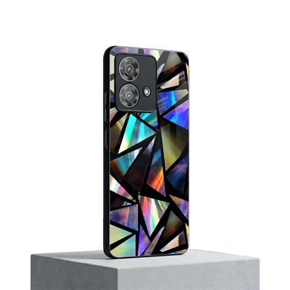 Shattered Luxe motorola edge 40 neo 5g mobile cover | shockproof glass phone case