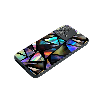 Shattered Luxe stylish phone case for motorola edge 40 neo 5g | glossy glass and slim fit