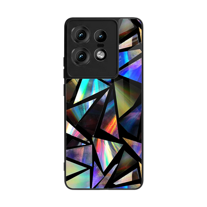 Shattered Luxe back phone cover | glass case for motorola edge 50 pro