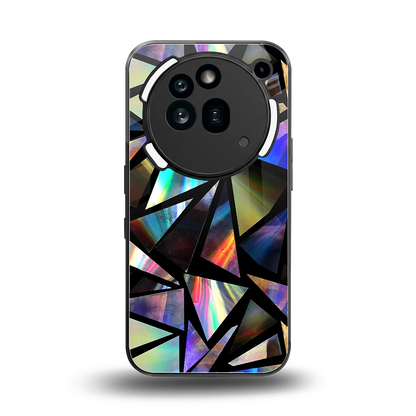 Shattered Luxe back phone cover | glass case for nothing phone 3a pro