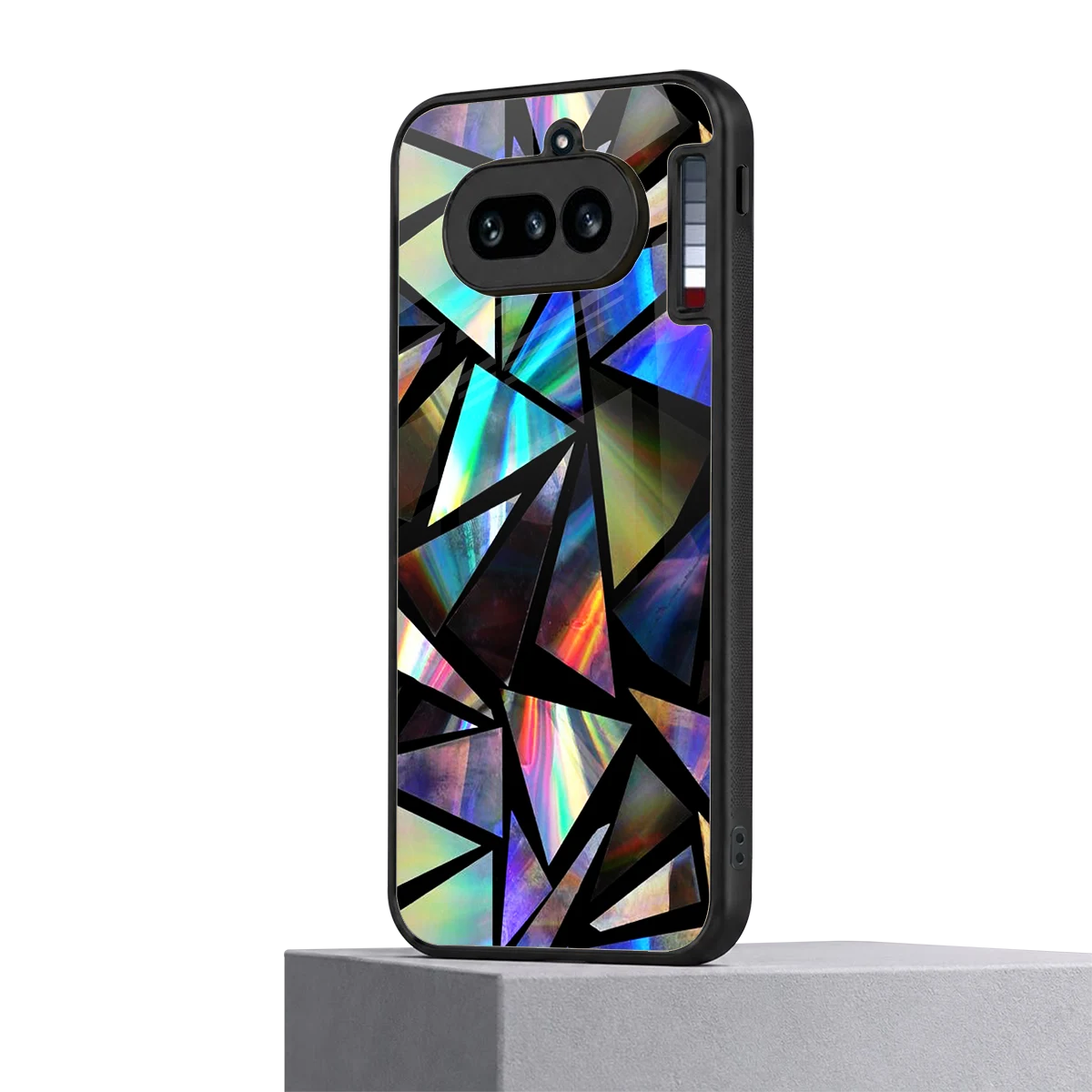 Shattered Luxe nothing phone 4a mobile cover | shockproof glass phone case