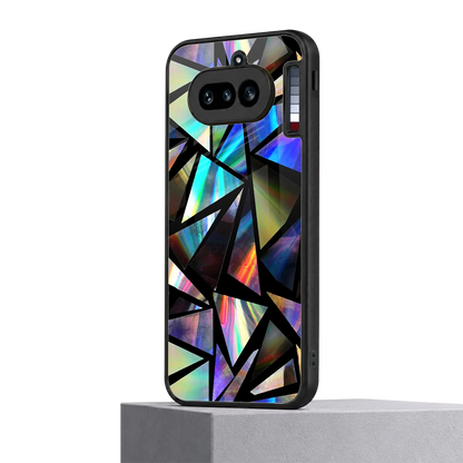 Shattered Luxe nothing phone 4a mobile cover | shockproof glass phone case