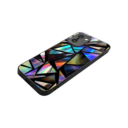 Shattered Luxe stylish phone case for oneplus 15r | glossy glass and slim fit