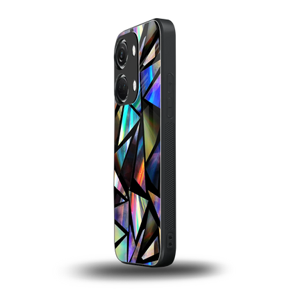 Shattered Luxe oneplus nord 3 mobile cover | shockproof glass phone case
