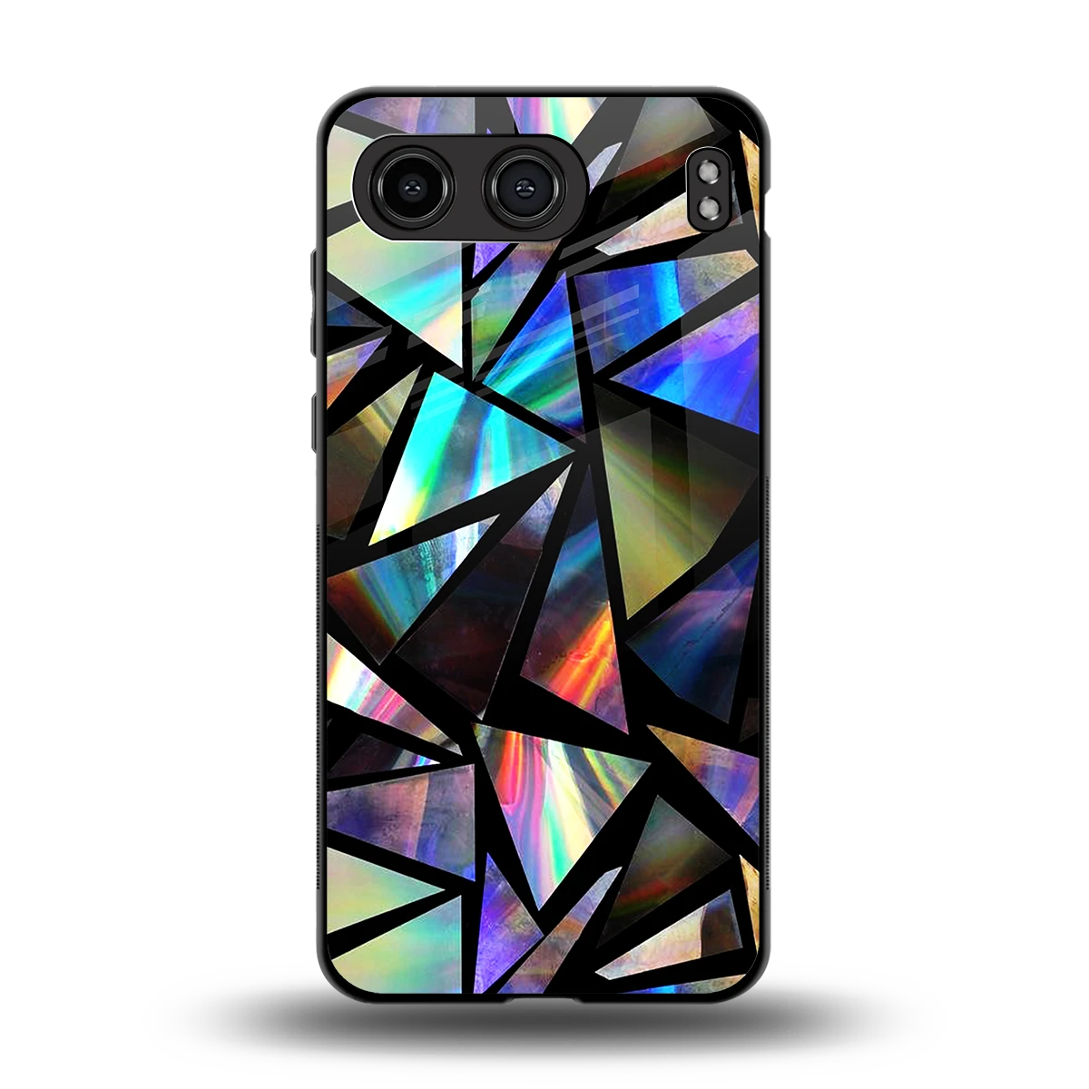 Shattered Luxe back phone cover | glass case for oneplus nord 4