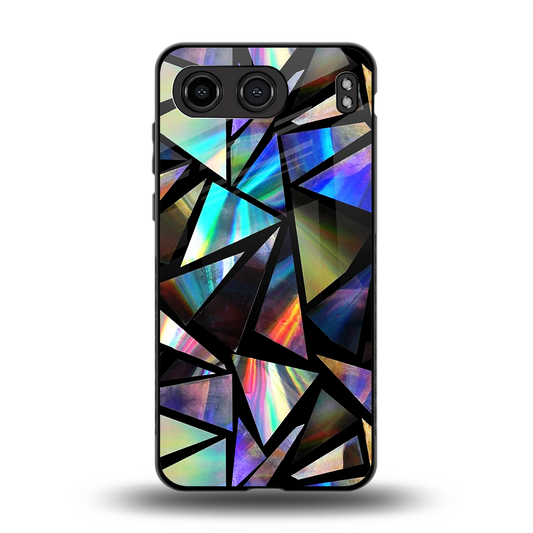 Shattered Luxe back phone cover | glass case for oneplus nord 4