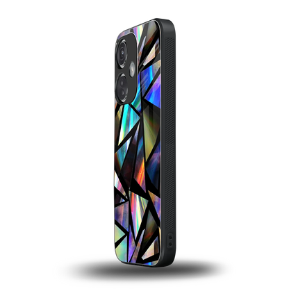 Shattered Luxe oneplus nord ce 3 mobile cover | shockproof glass phone case