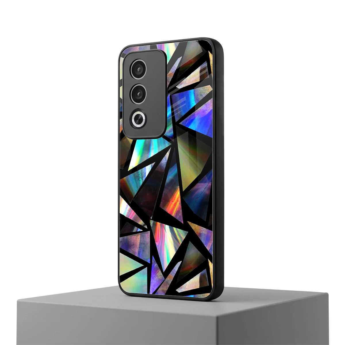 Shattered Luxe oppo a3 pro mobile cover | shockproof glass phone case