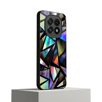 Shattered Luxe oppo f29 5g mobile cover | shockproof glass phone case