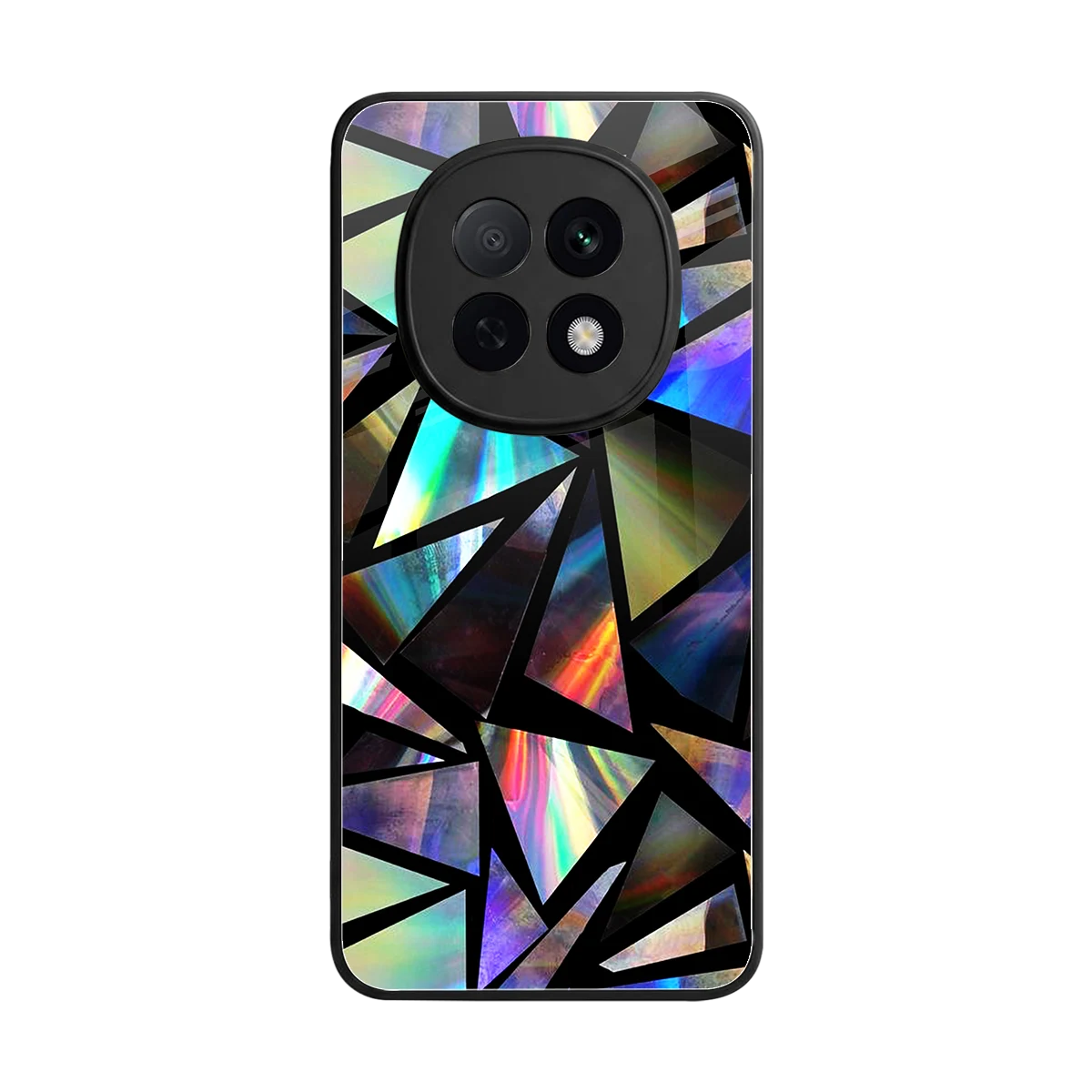 Shattered Luxe back phone cover | glass case for oppo f29 pro 5g