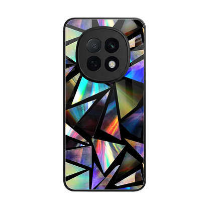 Shattered Luxe back phone cover | glass case for oppo f29 pro 5g