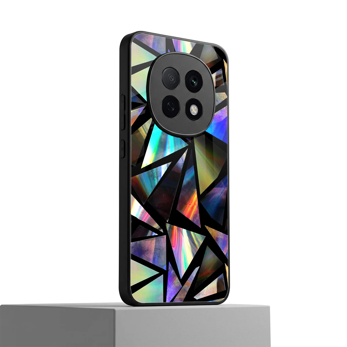 Shattered Luxe oppo f29 pro 5g mobile cover | shockproof glass phone case