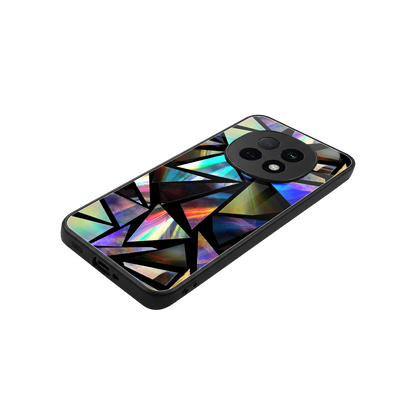 Shattered Luxe stylish phone case for oppo f29 pro 5g | glossy glass and slim fit