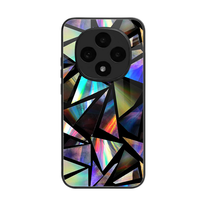 Shattered Luxe back phone cover | glass case for oppo f31 pro 5g
