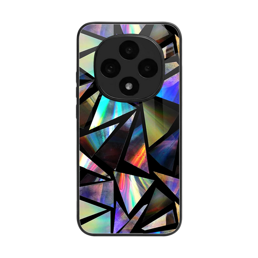 Shattered Luxe back phone cover | glass case for oppo f31 pro 5g