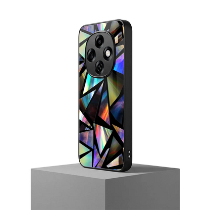 Shattered Luxe oppo f31 pro 5g mobile cover | shockproof glass phone case