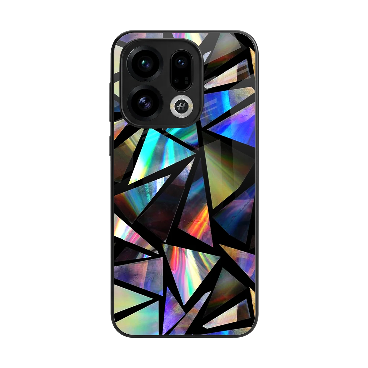 Shattered Luxe back phone cover | glass case for oppo find x9
