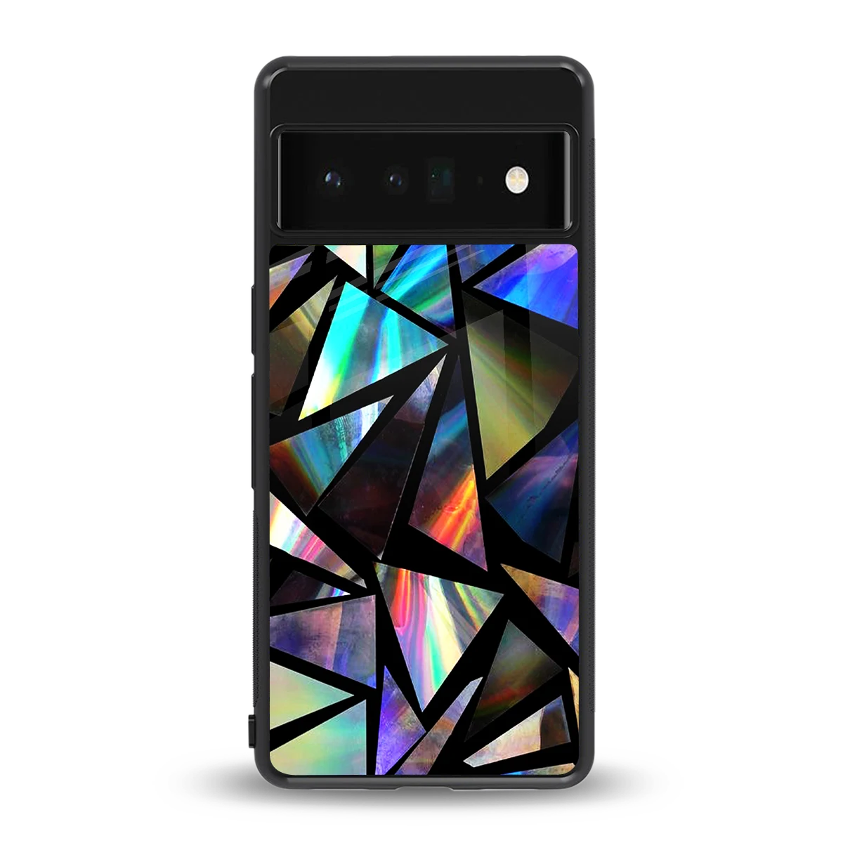 Shattered Luxe back phone cover | glass case for google pixel 6 pro