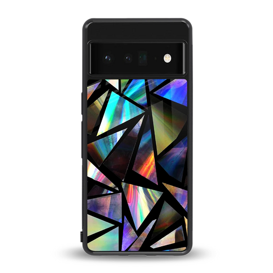 Shattered Luxe back phone cover | glass case for google pixel 6 pro