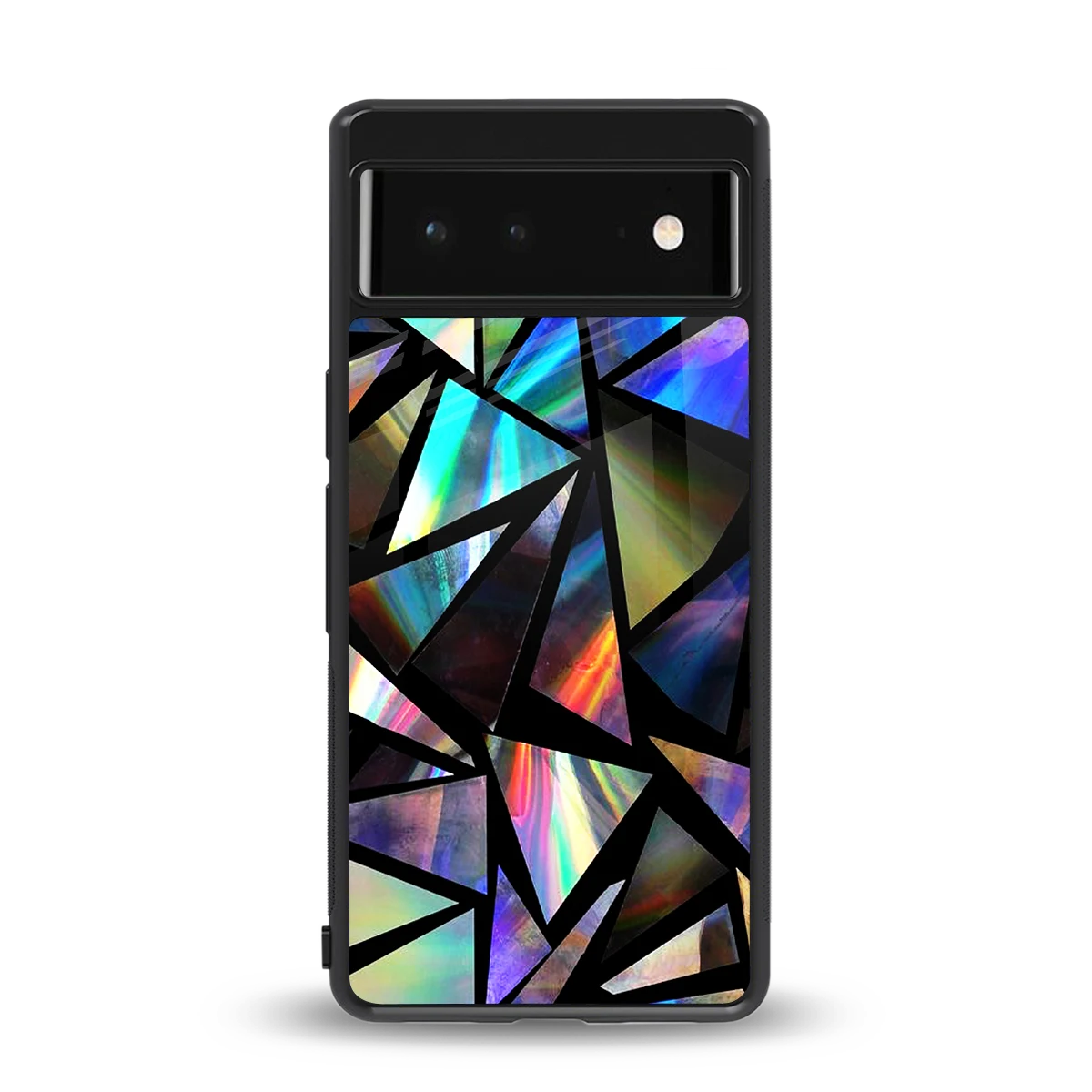 Shattered Luxe back phone cover | glass case for google pixel 6a