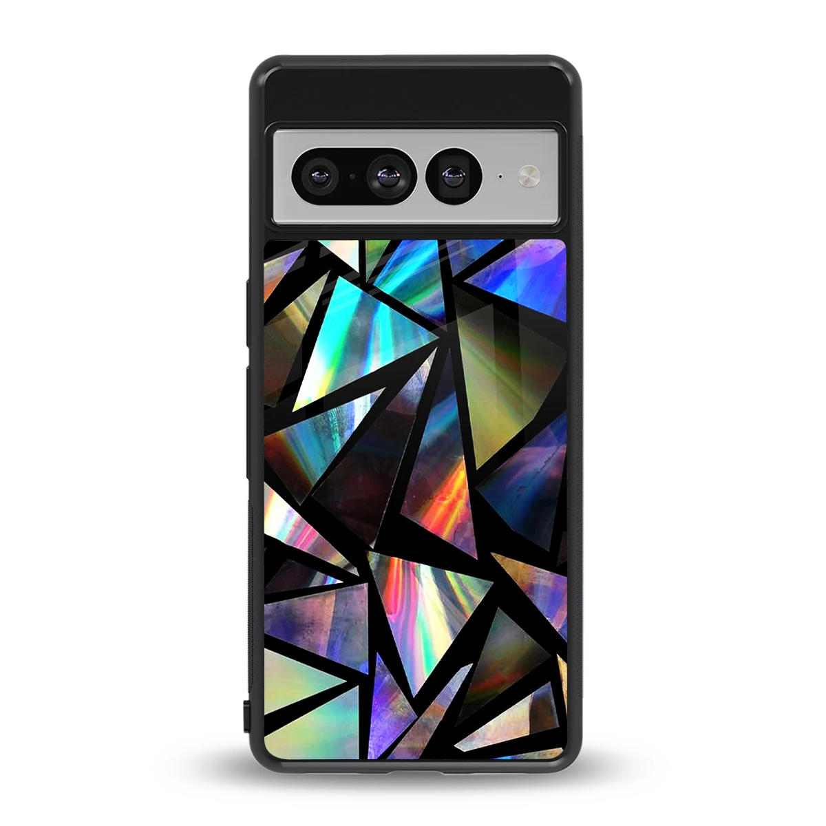 Shattered Luxe back phone cover | glass case for google pixel 7 pro