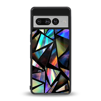 Shattered Luxe back phone cover | glass case for google pixel 7 pro