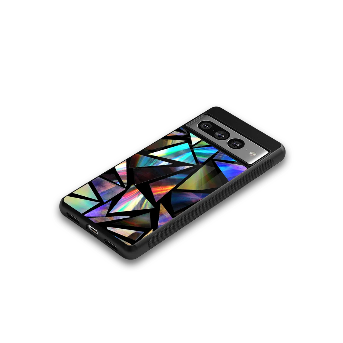 Shattered Luxe google pixel 7 pro mobile cover | shockproof glass phone case