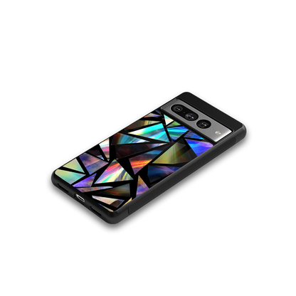 Shattered Luxe google pixel 7 pro mobile cover | shockproof glass phone case
