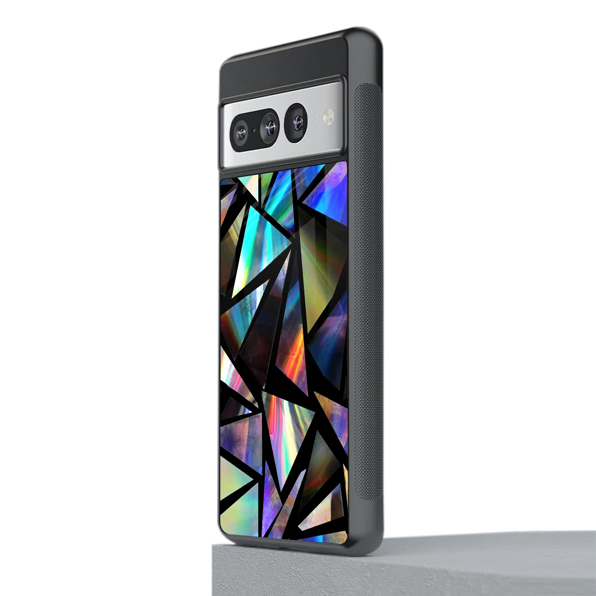 Shattered Luxe stylish phone case for google pixel 7 pro | glossy glass and slim fit