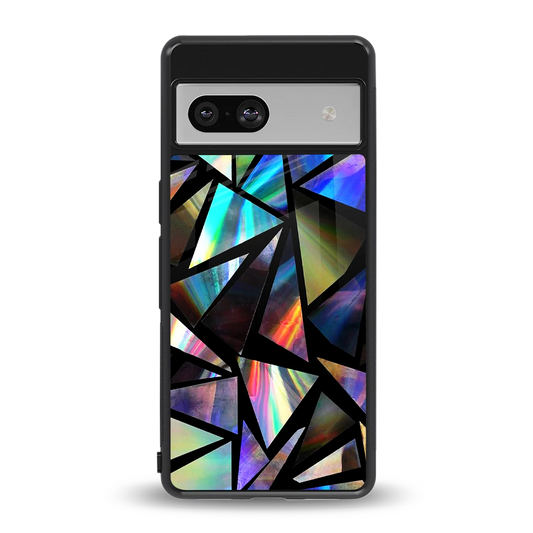 Shattered Luxe back phone cover | glass case for google pixel 7a