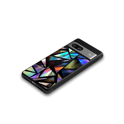 Shattered Luxe google pixel 7 mobile cover | shockproof glass phone case