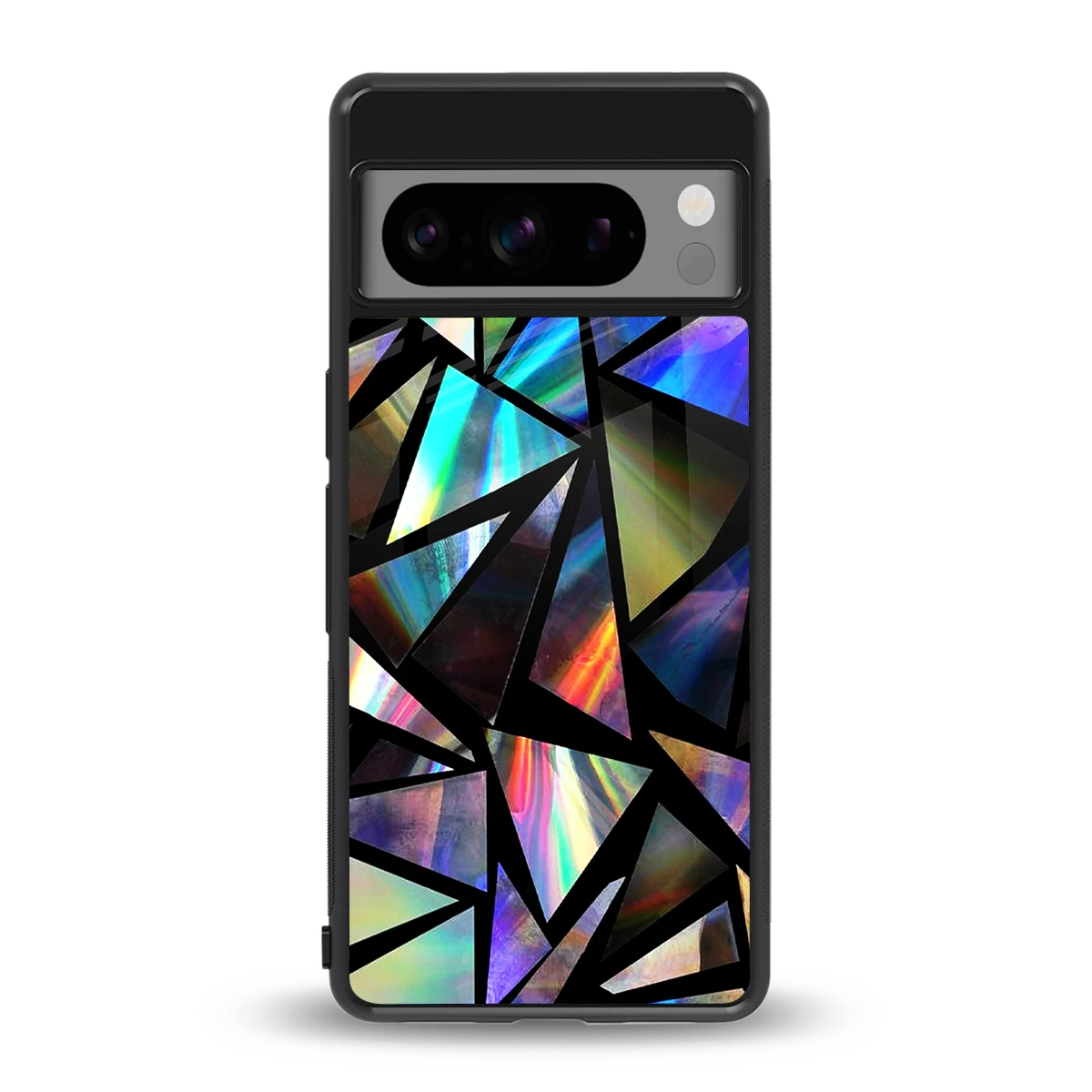 Shattered Luxe back phone cover | glass case for google pixel 8 pro