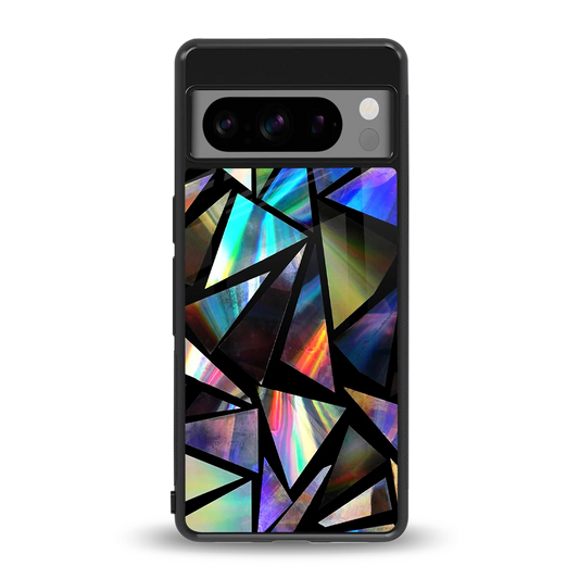 Shattered Luxe back phone cover | glass case for google pixel 8 pro