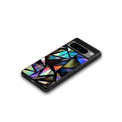Shattered Luxe google pixel 8 pro mobile cover | shockproof glass phone case