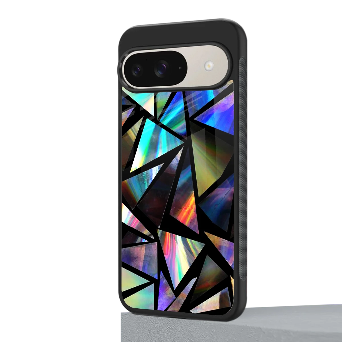 Shattered Luxe google pixel 9 mobile cover | shockproof glass phone case