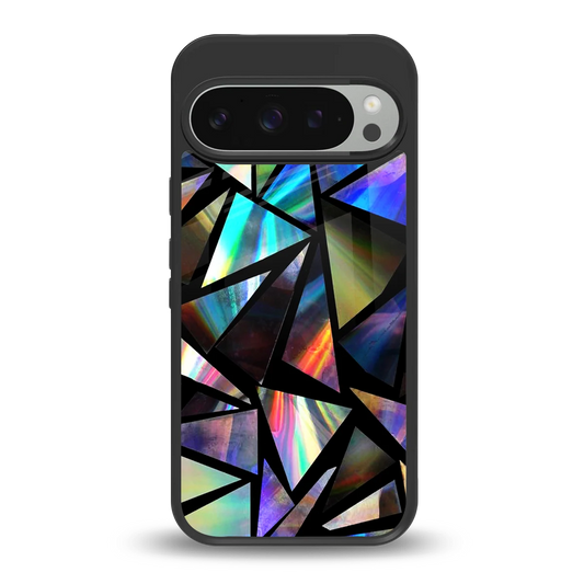 Shattered Luxe back phone cover | glass case for google pixel 9 pro xl