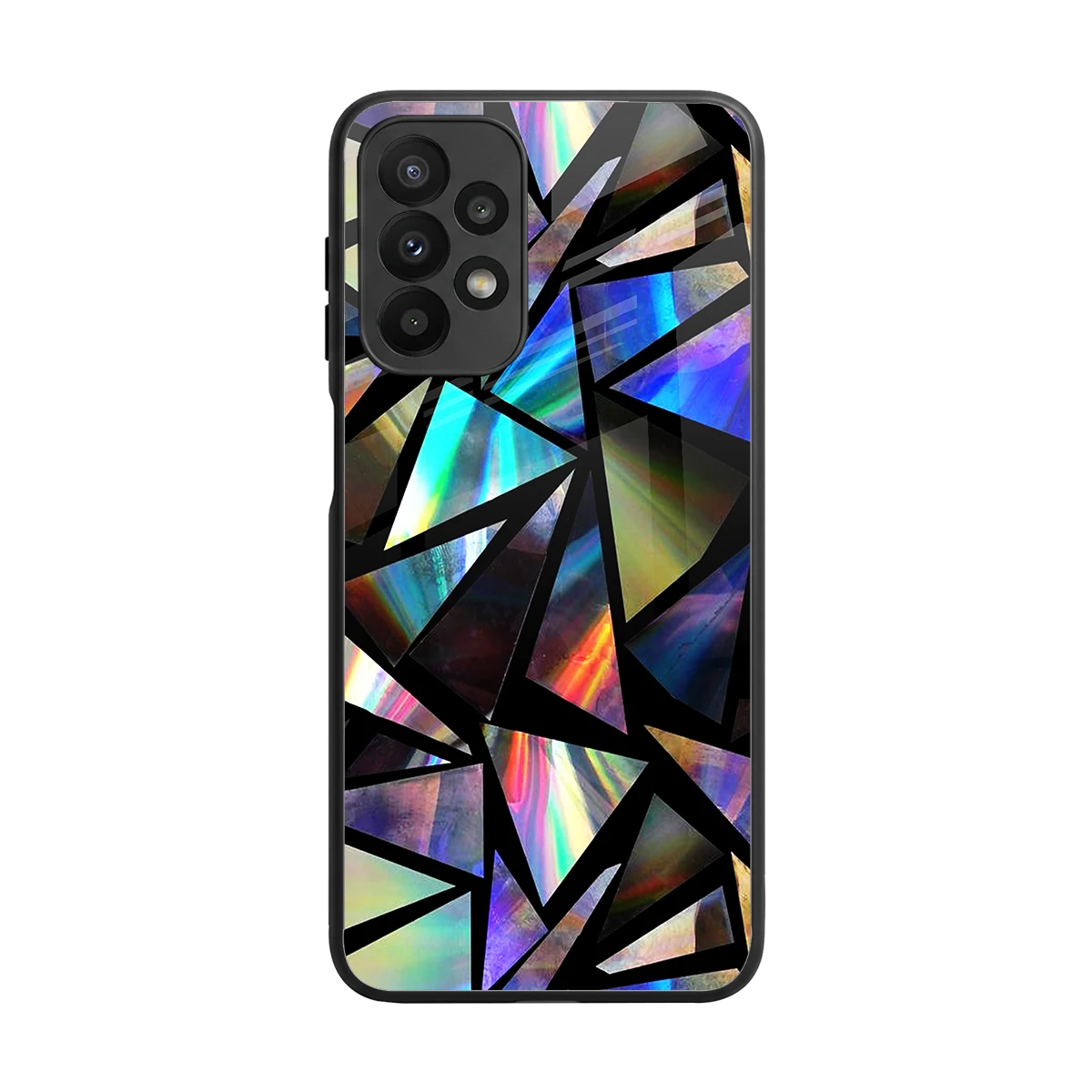 Shattered Luxe back phone cover | glass case for samsung galaxy a23