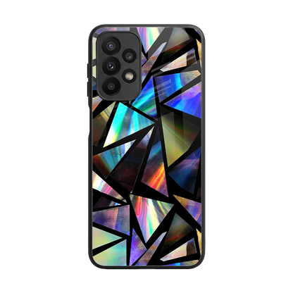 Shattered Luxe back phone cover | glass case for samsung galaxy a23