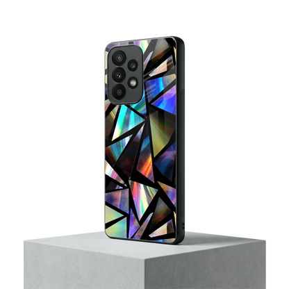 Shattered Luxe samsung galaxy a23 mobile cover | shockproof glass phone case
