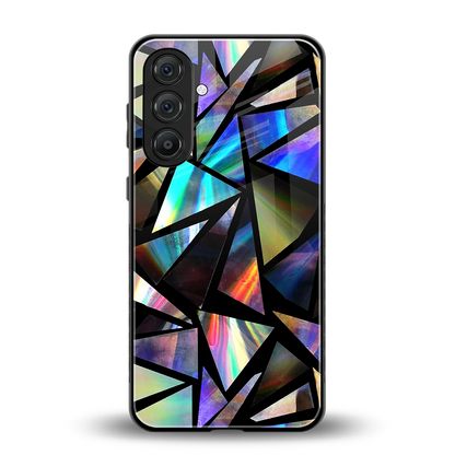 Shattered Luxe back phone cover | glass case for samsung galaxy a14 5g
