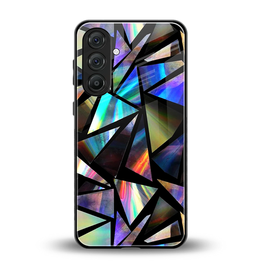 Shattered Luxe back phone cover | glass case for samsung galaxy m36 5g