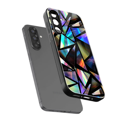 Shattered Luxe sleek samsung galaxy a17 5g cover with tempered glass back and TPU edges