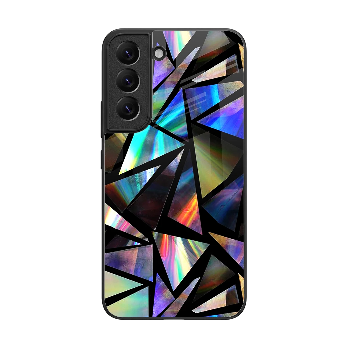 Shattered Luxe back phone cover | glass case for samsung galaxy s22