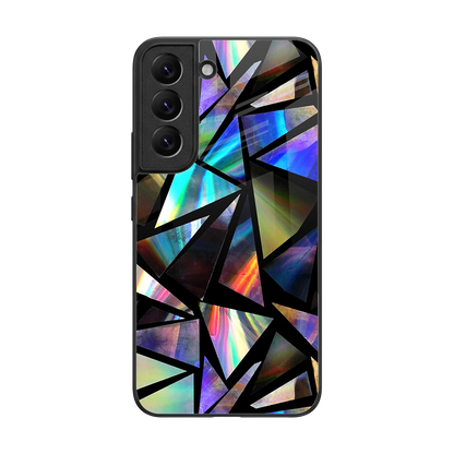 Shattered Luxe back phone cover | glass case for samsung galaxy s22
