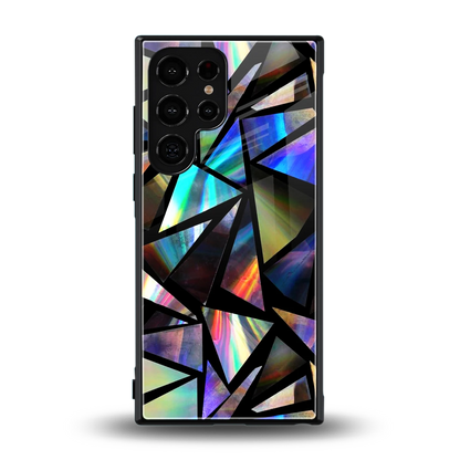 Shattered Luxe back phone cover | glass case for samsung galaxy s23 ultra